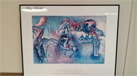 Vassily Kandinsky Framed Print The Rider