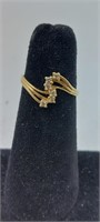 14kt Gold and Diamond Ring