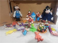 Lot Of Goofy Mini Figurines&Plushy Dolls.3w3D