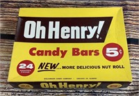 Vintage Oh Henry Candy Bars Box