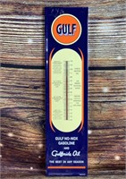 28" Gulf Advertising Thermometer