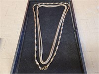 2 Large Necklaces