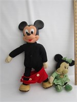 Vintage Mickey Mouse Dolls