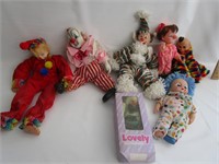 Vintage Clown Dolls