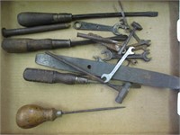Vintage Wood Handle Tools