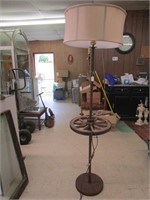 Wagan Wheel Floor Lamp