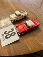 (2) Die Cast Model Cars (R1)