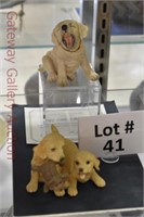 (2) Lenox Figurines: