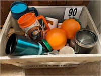 Tote of Mugs & Insulated Cups (R1)