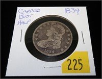 1834 U.S. Capped Bust half dollar