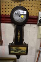 Gilbert Banjo Clock: