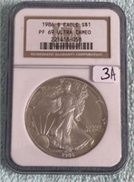 1986-S NCG PF69 Ultra Cameo $1