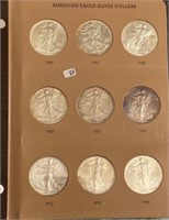 36 Silver ASE Coin Set