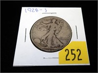 1928-S Walking Liberty half dollar