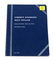 10- Walking Liberty half dollar collection in