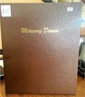 Partial Book of Mercury Dimes