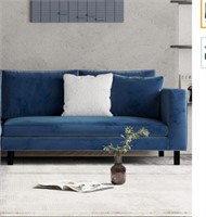 Sofa with Soft Velvet Fabric (LEFT SIDE ONLY)