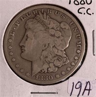 1880-CC Silver Dollar