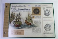 1893 Silver Columbian Half Dollar