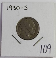 1930-S Buffalo Indian Nickel