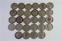 28 Jefferson Nickels