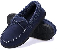 Men's XL Navy Slippers