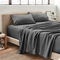 Bare Home Twin XL 3 PCE Flannel Sheet Set