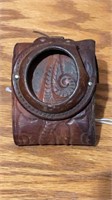 Tooled Leather Pocket Watch Cuff