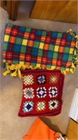 Handmade blanket and runner