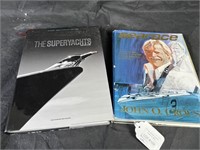 Two Boating Books "Searace" and "The Super Yachts"
