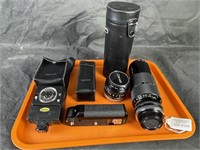 Camera Accessories: Sigma, Cano, Lens, Flash
