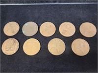 Tutankhamun US Coins 1976-79