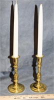 PAIR BALDWIN BRASS CANDLESTICKS