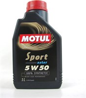 5W50  100% Systhetic very high performance Oil