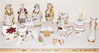 LOT - VINTAGE PORCELAIN FIGURINES