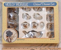 VINTAGE HOLLY HOBBIE CHINA DINNER SET