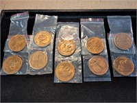 California Bicentennial 1769-1969 Coins