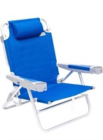 SunnyFeel Extra Wide 28" Low Beach Chair