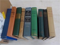 Selection of books.