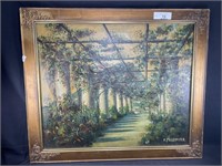 Signed Vintage Oil Painting - Framed