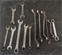 Varity of wrenches.