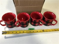 Coffee Mugs - Set of 4