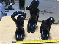 Lady Figures - Lot of 3