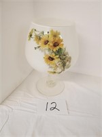 10.5 Inch Flower Design Compote