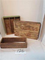 Wooden Advertising Crates