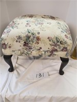 Floral Foot Stool