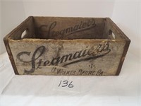Stegmaiers Wood Beer Crate