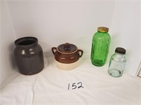 Vintage Bottles & Pottery