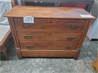 3 Drawer Oak Dresser