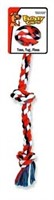 Mammoth Cottonblend 3 Knot Rope Tug Dog Toy Large